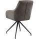 Eetkamerstoel Fendam draaibaar donkergrijs