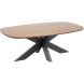 Salontafel Nocona mangohout 120x70 cm Deens ovaal