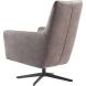 Draaifauteuil Varne microleder bruin basic comfort