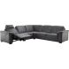 Hoekbank Candelas antraciet relaxfunctie excellent comfort