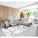 Hoekbank rechts Mirtho grijs relaxfunctie supreme comfort