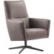 Draaifauteuil Varne microleder bruin basic comfort