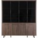 Vitrinekast Tenino 200x183x45 cm bruin