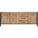 Dressoir Mantera 80x236x48 cm lichtbruin