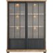 Vitrinekast Ladonia 188x143x50 cm