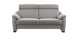 2,5 zitsbank Creon grijs + Boxspring-zitting