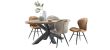 Ovale eettafel Silvares 183x100cm