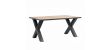 Eettafel met kruispoot 164x100 Silvares