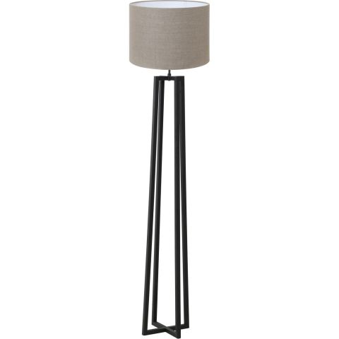 Vloerlamp Moira zwart