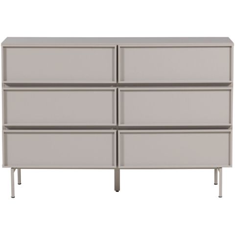 Ladekast Forieo 120 cm grijs