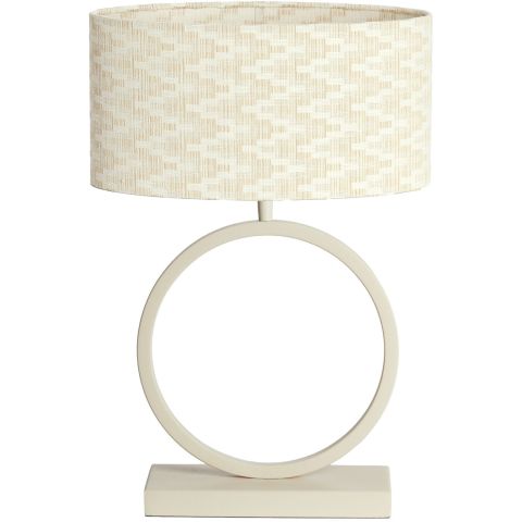 Tafellamp Alviano beige