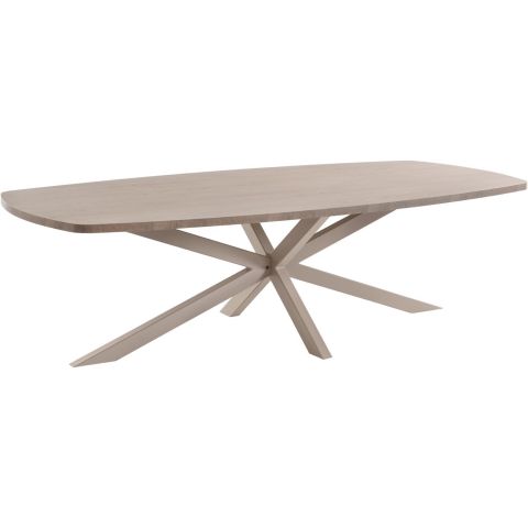 Eettafel Casalani 250x128 cm Deens ovaal