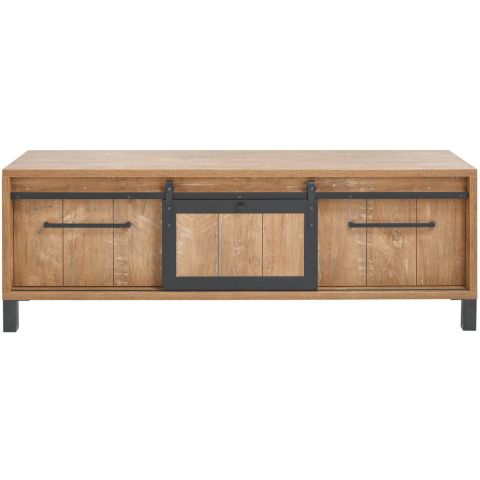 TV-meubel Alva 179 cm orange teak