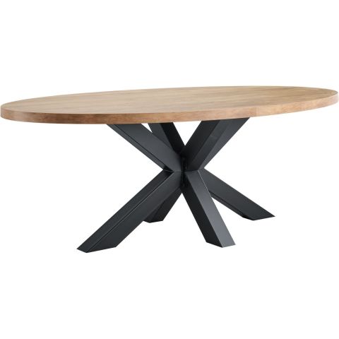 Eettafel Silvares 225x120 cm ovaal