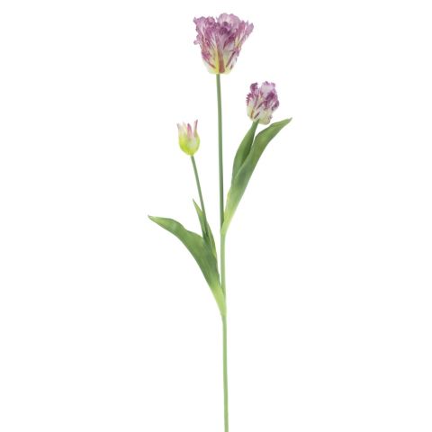 Kunstbloem Dorzano tulp 71 cm paars