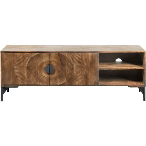 TV-meubel Nocona mangohout 160 cm