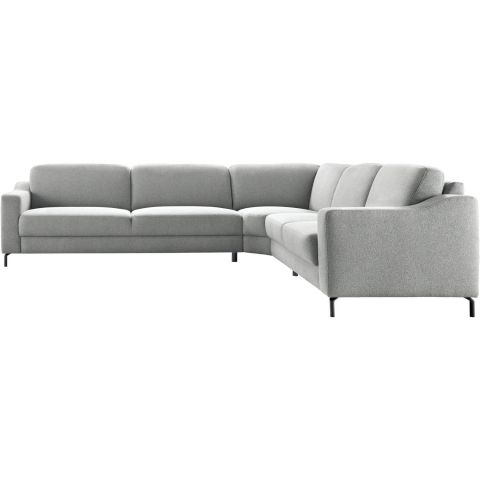 Hoekbank rechts Mirtho grijs supreme comfort