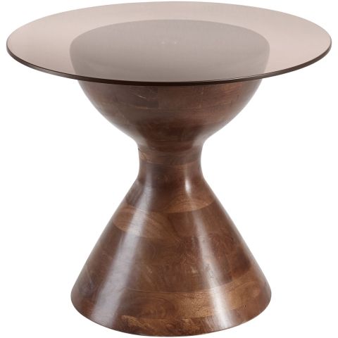 Bijzettafel Aboni mangohout 57 cm rond