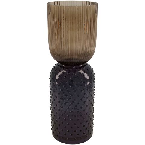 Vaas Badula small transparant bruin