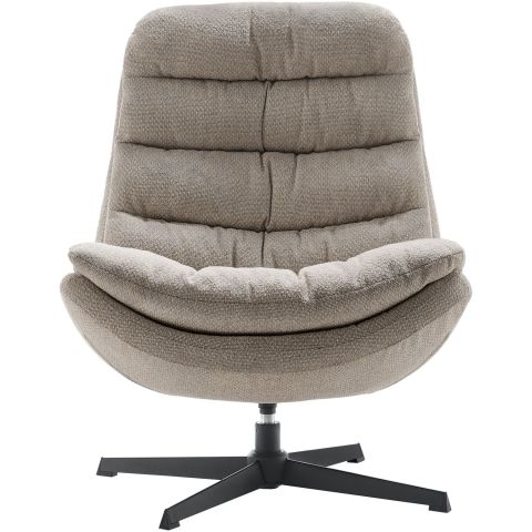 Draaifauteuil Baray grijs