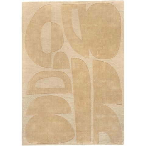 Vloerkleed Brusly 160x230 cm beige