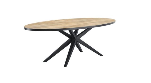 Eettafel Sandton 220x120 cm ovaal