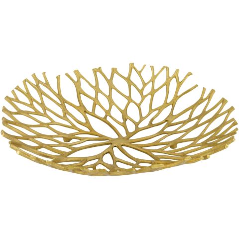 Decoratieschaal Matale bruin