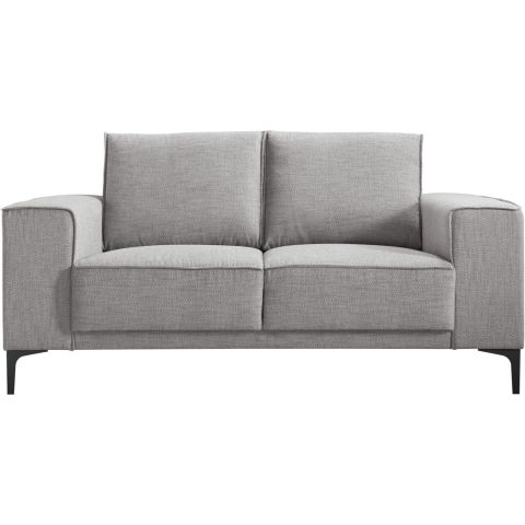 2 zitsbank Calira grijs basic comfort