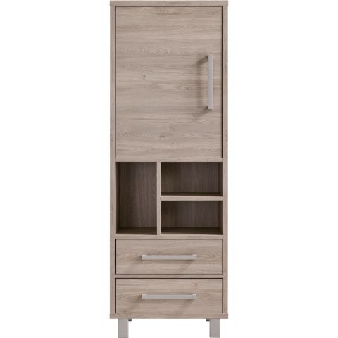 Opbergkast Gradoly 200x70x45 cm grijs