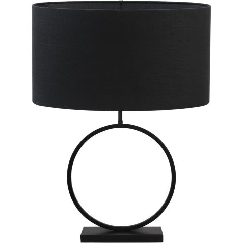 Tafellamp Alviano zwart