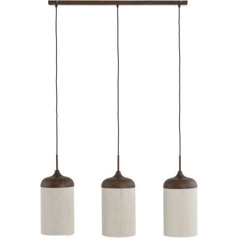 Hanglamp Skye bruin 3-lichts
