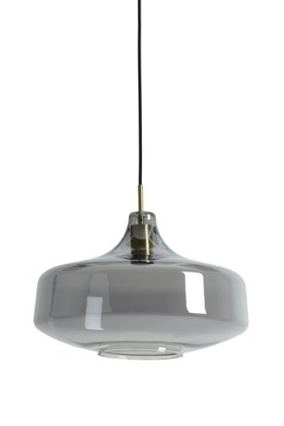 Hanglamp Ambada smoke glas