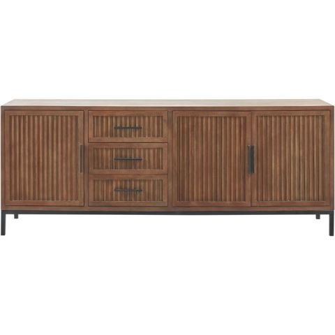 Dressoir Maverna mangohout 77x202x42 cm