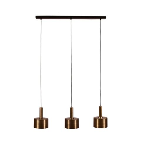 Hanglamp Bincerro goud 100x8x150 cm 3-lichts