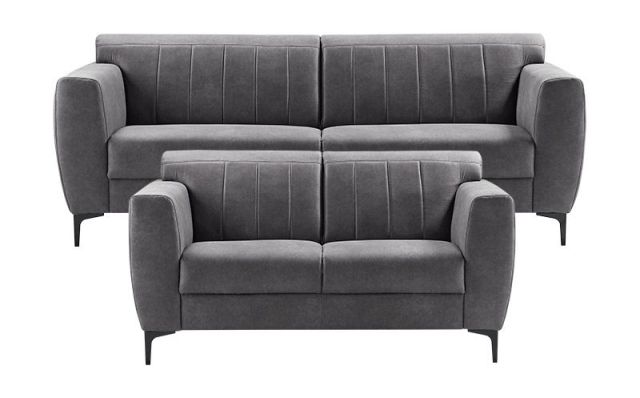 Bankstel 3+2 Ridgway antraciet excellent comfort