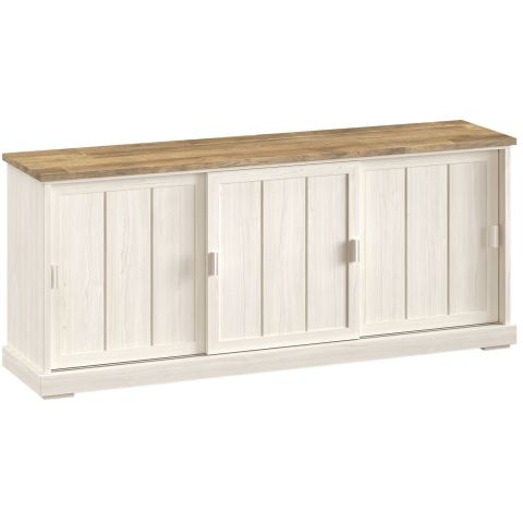 Dressoir Eldora 209 cm met 3 schuifdeuren
