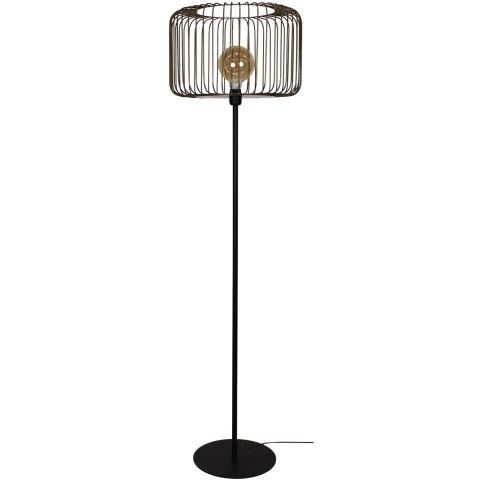 Vloerlamp Bincerro brons metaal