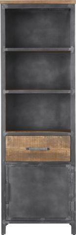 Boekenkast Indusy mangohout 200x065x037 cm