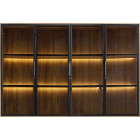 Verlichting Vitrinekast 4 deurs Tenino/Selinia