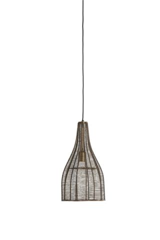 Hanglamp Aldona 25x41,5 cm brons