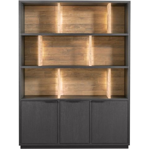 Wandmeubel Verdio 212x159x50 cm met verlichting