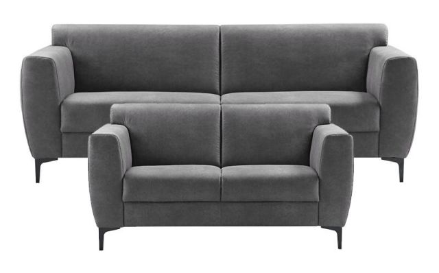 Bankstel 3+2 Ridgway donkergrijs basic comfort