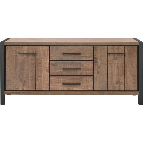 Dressoir Mantera 80x180x48 cm donkerbruin