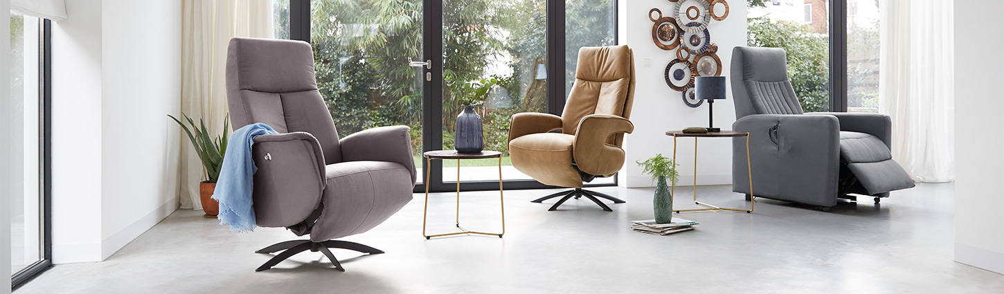 Lederen fauteuil Lederen fauteuil