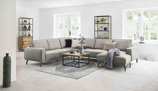 Hoekbank Alburg: trendy & modern