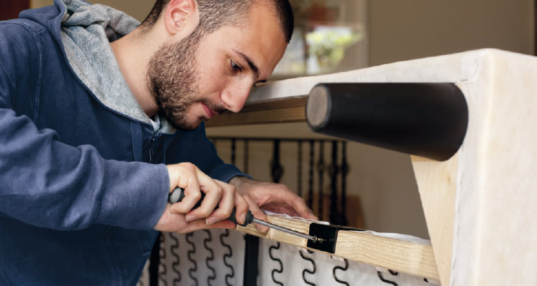 reparatie bank